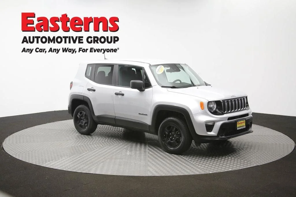 Certified Used 2021 Silver Jeep Sport image 50