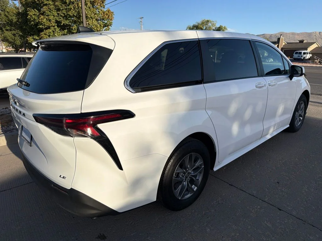 Used 2025 White Toyota LE image 3