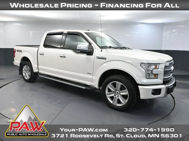 Used 2017 White Ford Platinum image 1