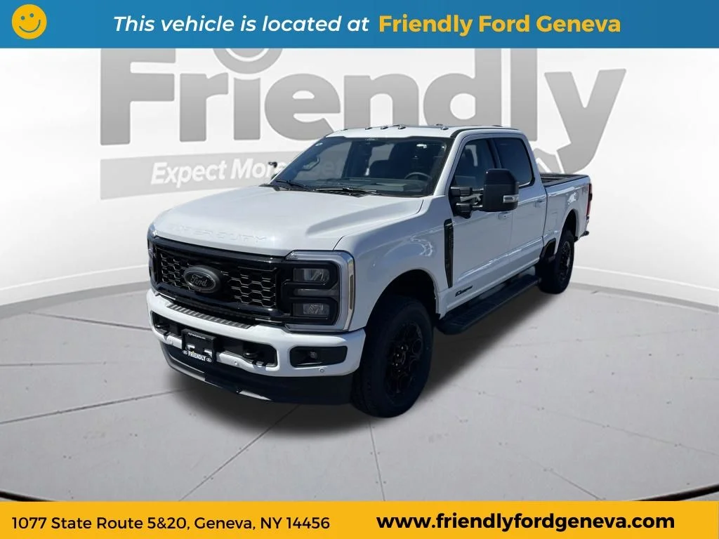 New 2026 Star White Metallic Tri-Coat Ford F-350® Lariat® image 1
