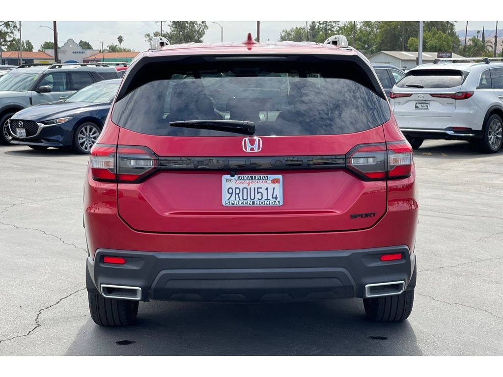 Used 2025 Radiant Red Metallic II Honda Sport image 4