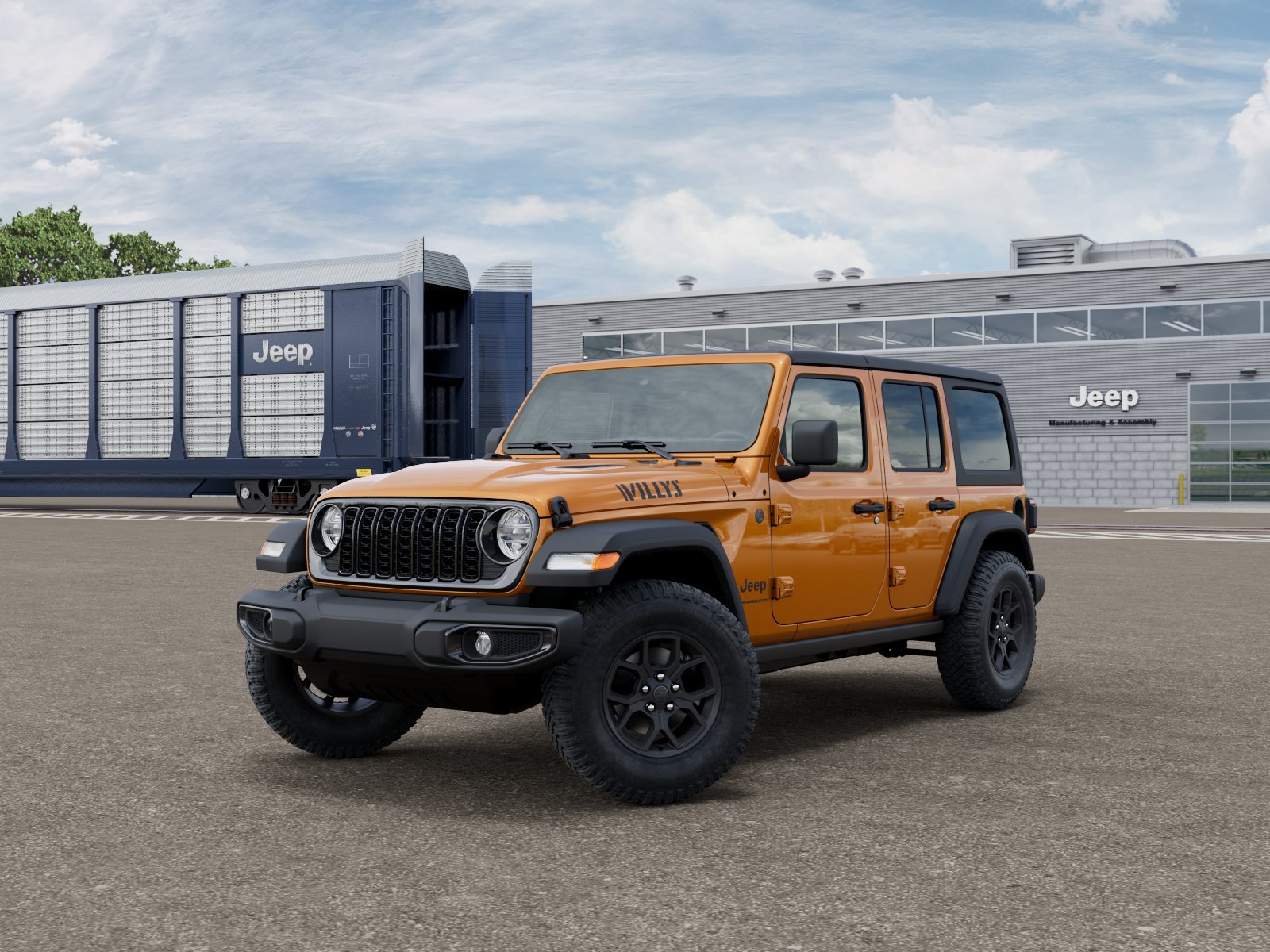 New 2026 Goldilocks Exterior Paint Jeep Willys image 1