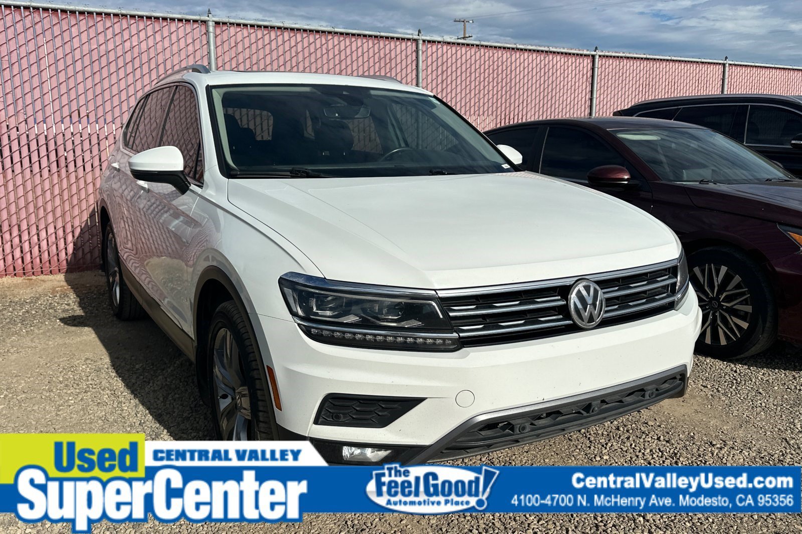 Used 2018 White Volkswagen SEL Premium image 1