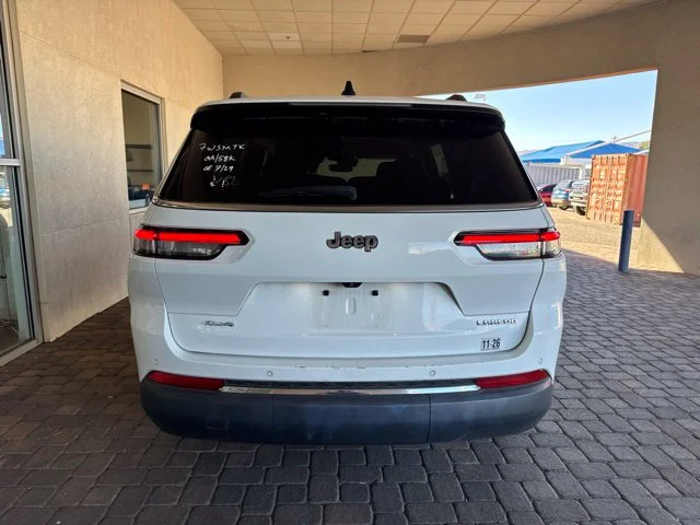 Used 2023 Bright White Clearcoat Jeep Laredo image 3