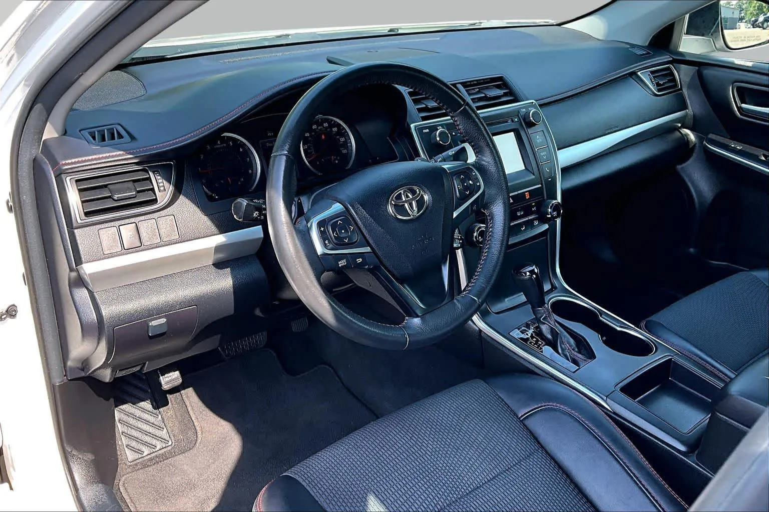 Certified Used 2017 Super White Toyota LE image 16