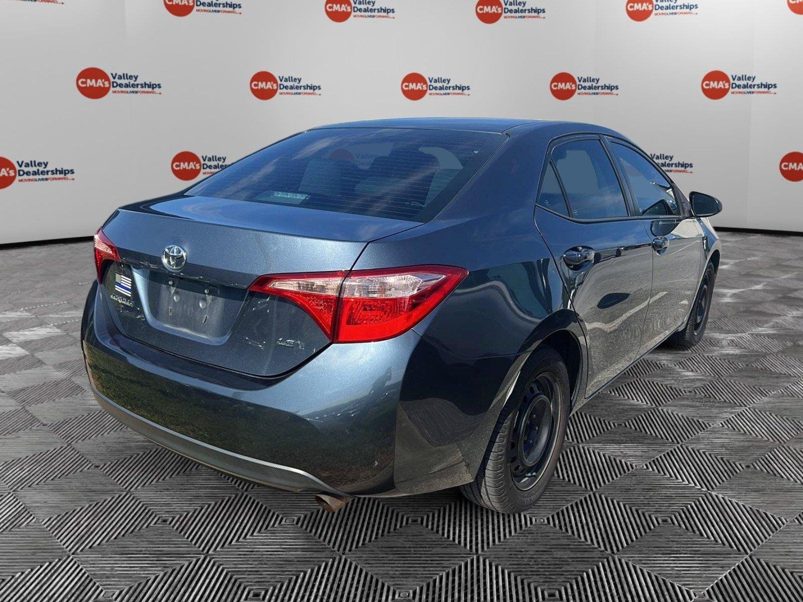 Used 2017 Slate Metallic Toyota LE image 4