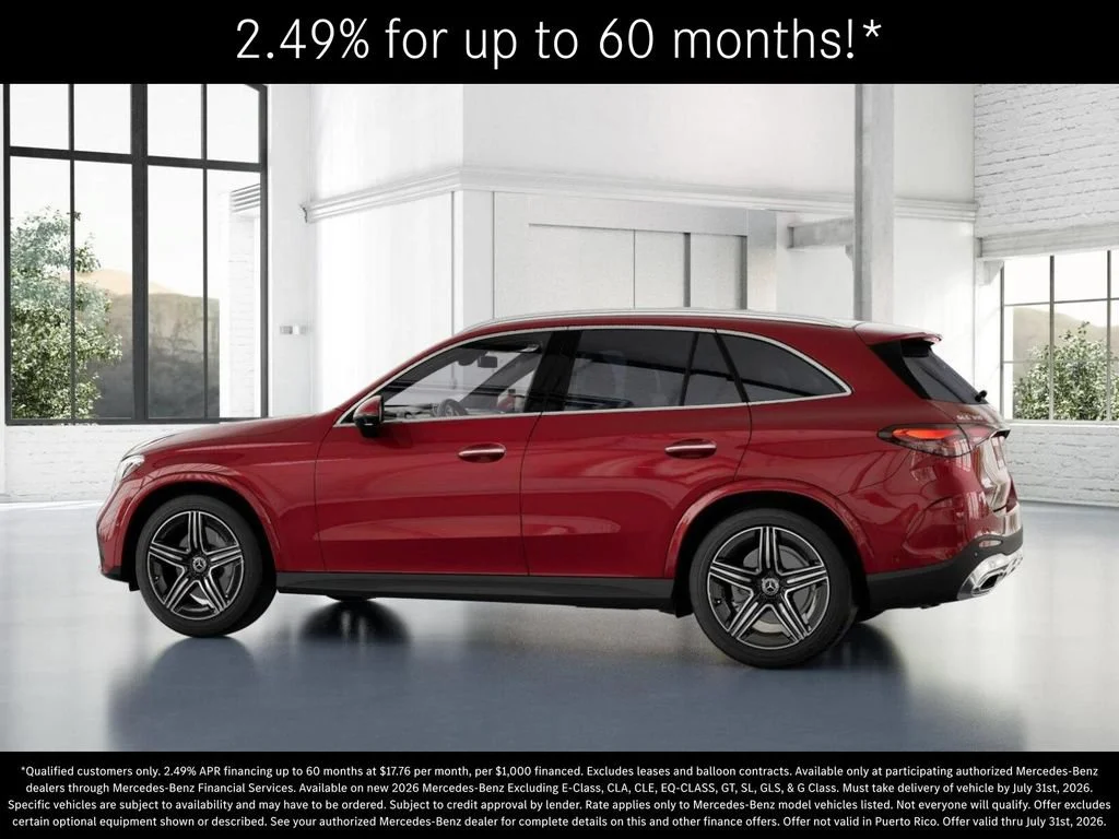 New 2026 MANUFAKTUR Patagonia Red Metallic Mercedes-Benz GLC 300 image 74