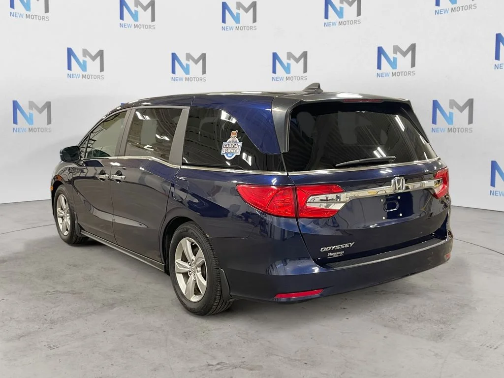 Used 2018 Blue Honda EX-L image 3