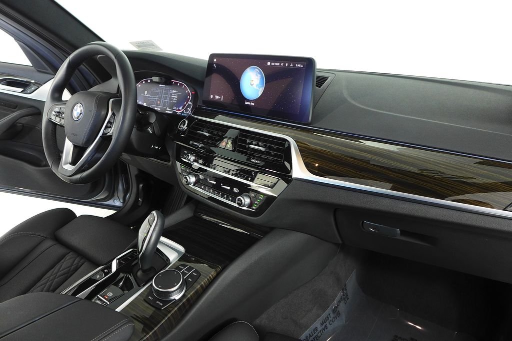 Certified Used 2023 Skyscraper Gray Metallic BMW 530e iPerformance image 13