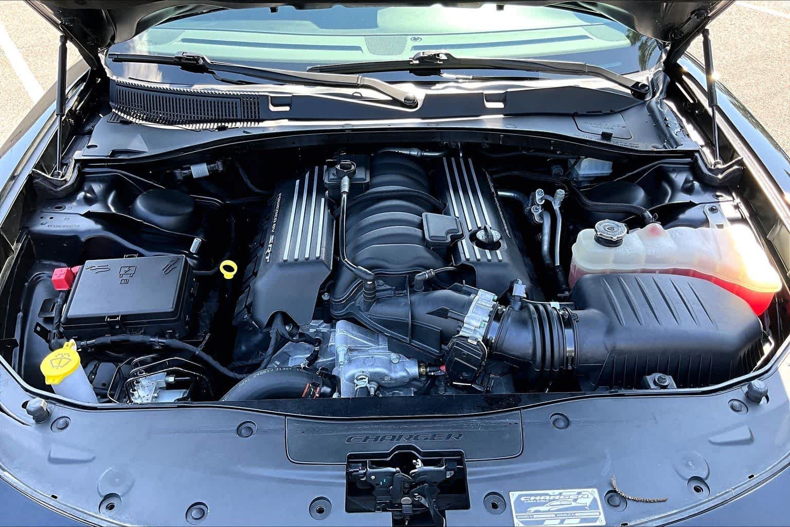 Used 2023 Pitch Black Clearcoat Dodge Scat Pack image 62