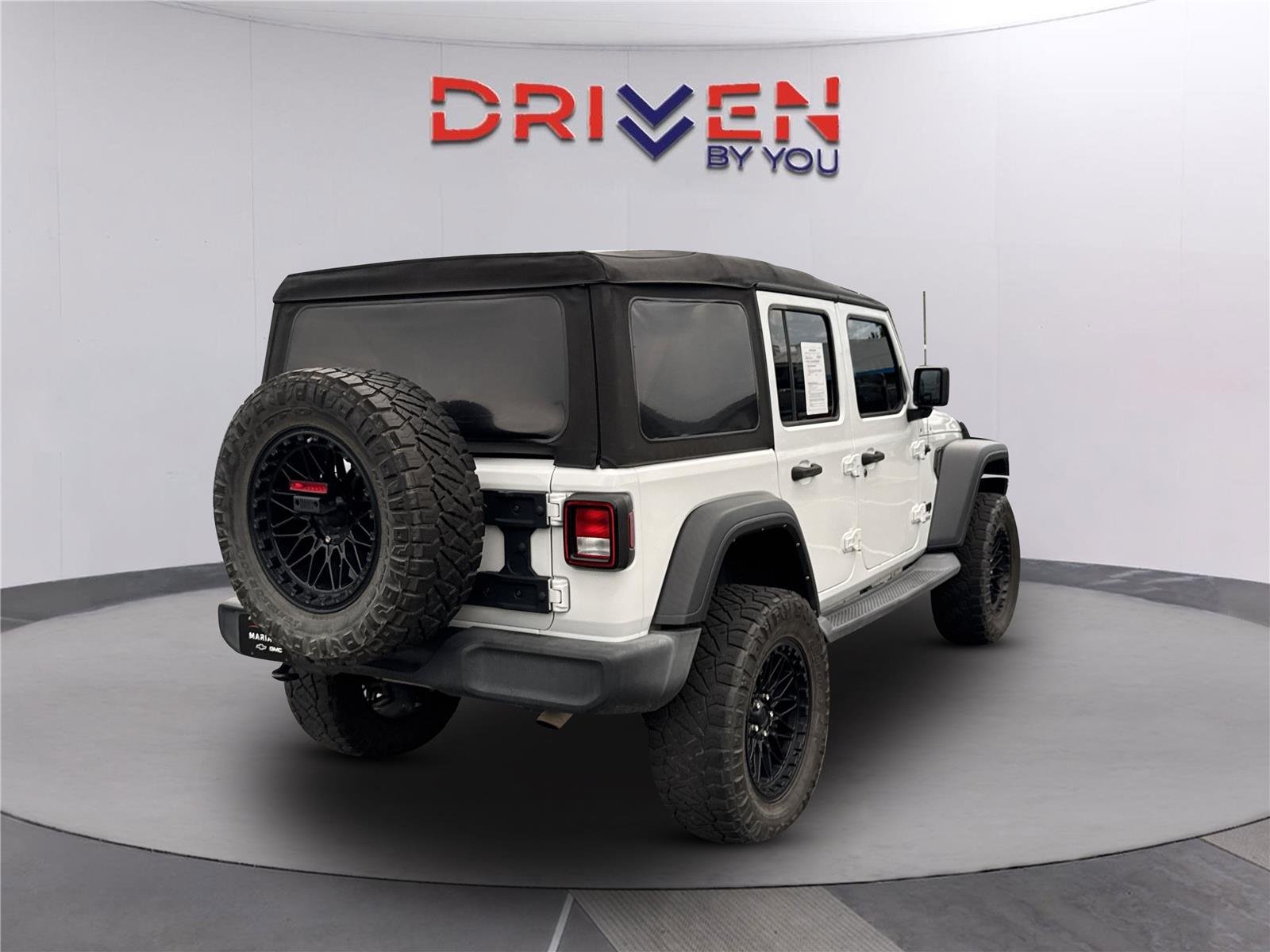 Used 2022 Bright White Clearcoat Jeep Unlimited Sport S image 4