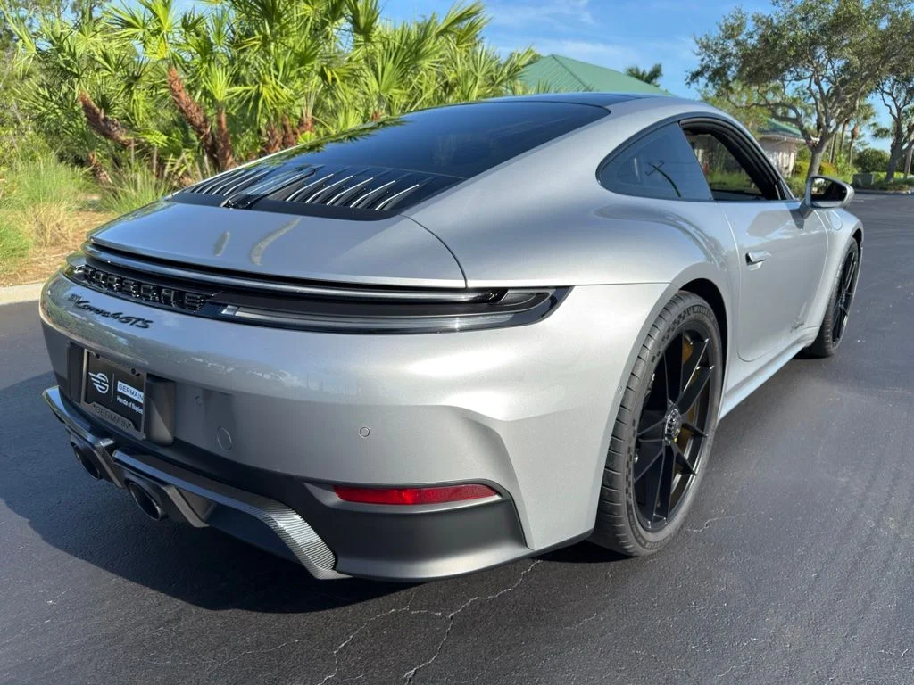 Used 2025 GT Silver Metallic Porsche Carrera 4 GTS image 13