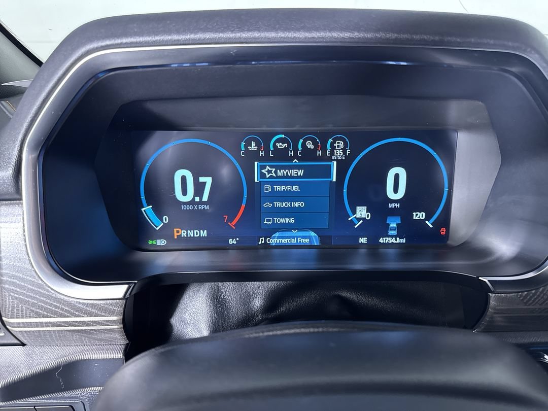 Used 2022 Antimatter Blue Metallic Ford Platinum image 17