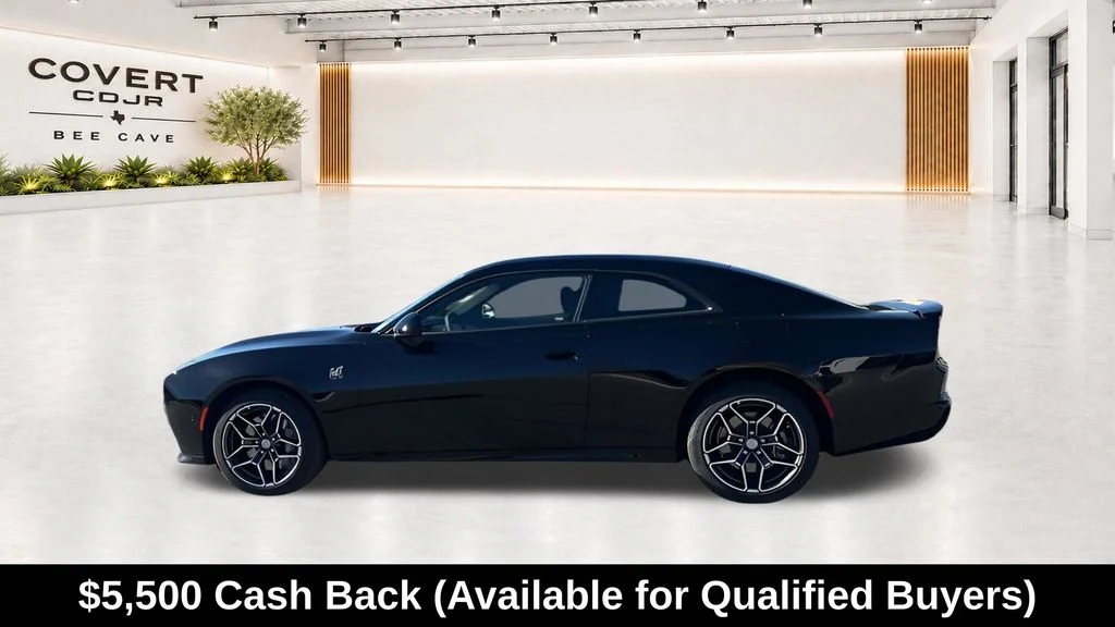 New 2026 Diamond Black Crystal Pearlcoat Dodge Scat Pack Plus image 6