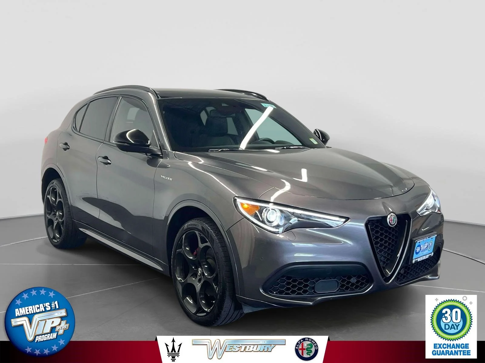 Used 2023 Vesuvio Gray Metallic Alfa Romeo Veloce image 1