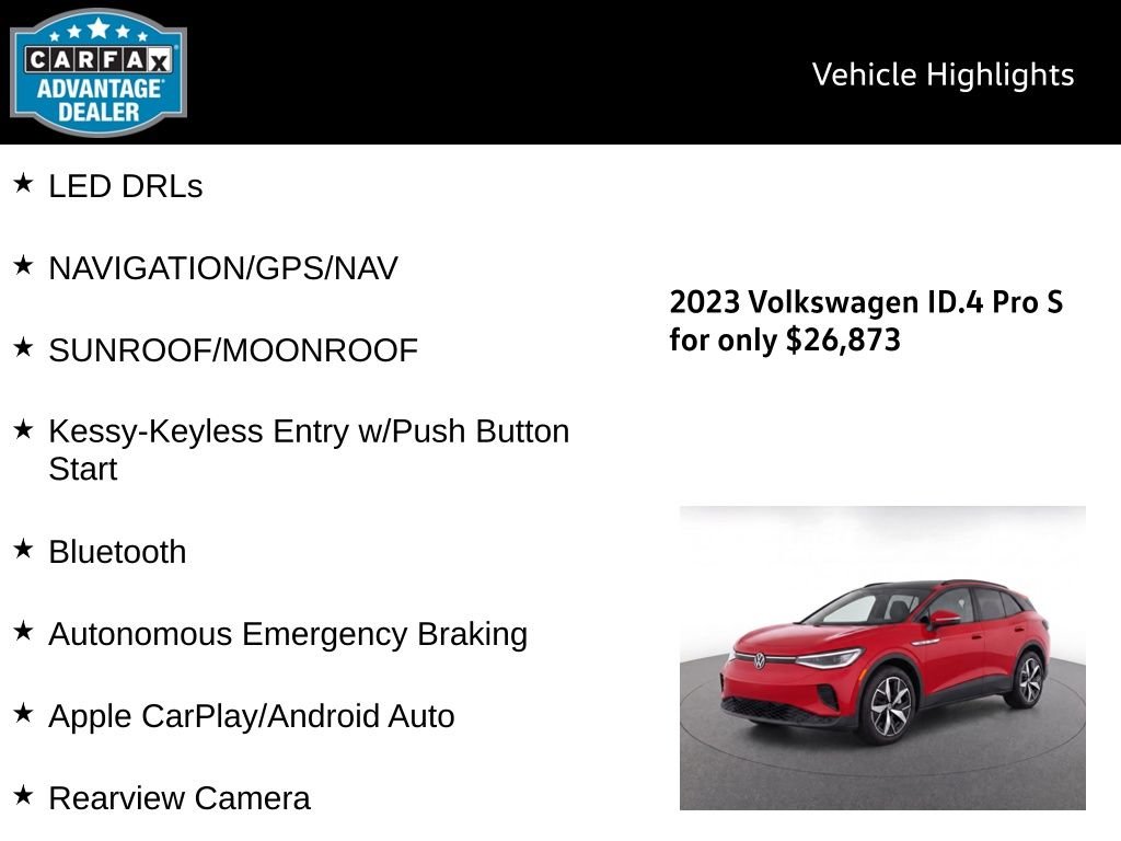 Certified Used 2023 Aurora Red Metallic Volkswagen Pro S image 5