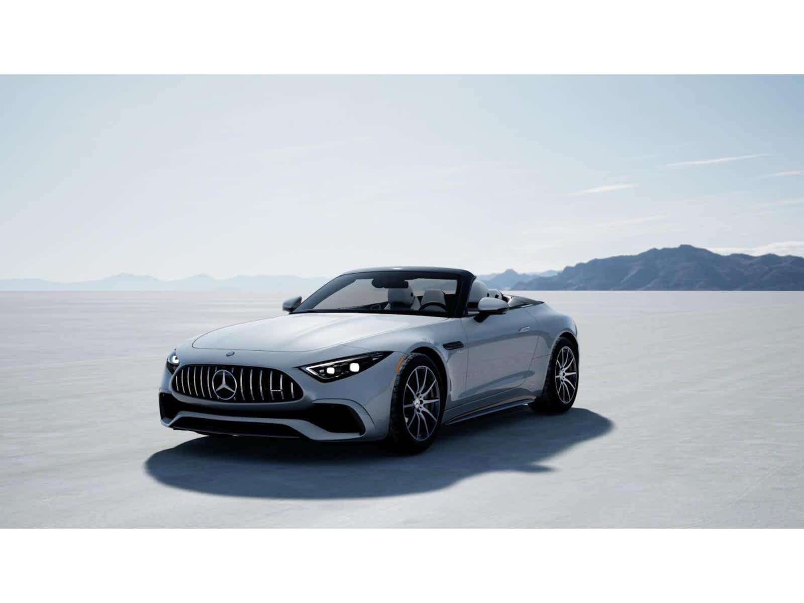 New 2027 MANUFAKTUR Moonlight White Metallic Mercedes-Benz AMG® SL 43 Roadster image 39