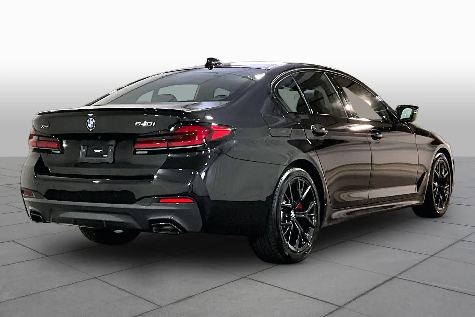 Certified Used 2023 Black Sapphire Metallic BMW 540i xDrive image 12
