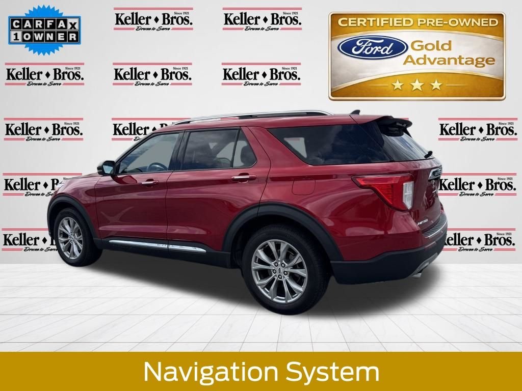 Certified Used 2023 Rapid Red Metallic Tinted Clearcoat Ford Limited image 6
