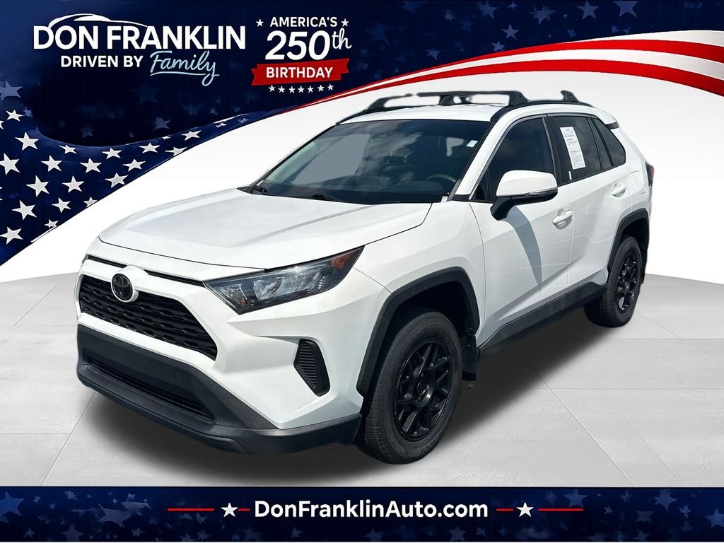 Used 2020 White Toyota LE image 1