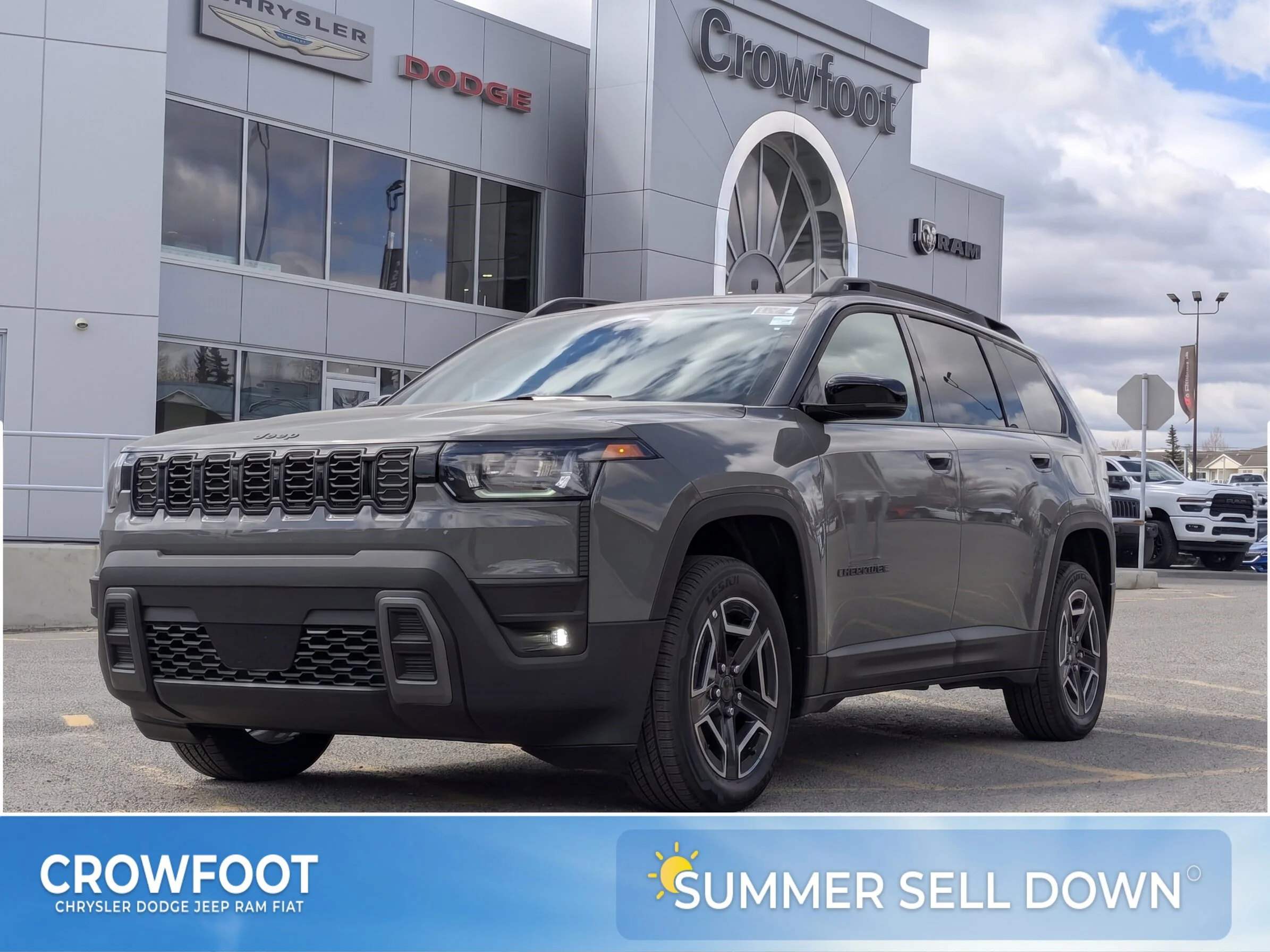 New 2026 Grey Jeep Limited - Preferred Package 23G  - Mopar Interior Protection Pckge-  Pano Sunroof image 1