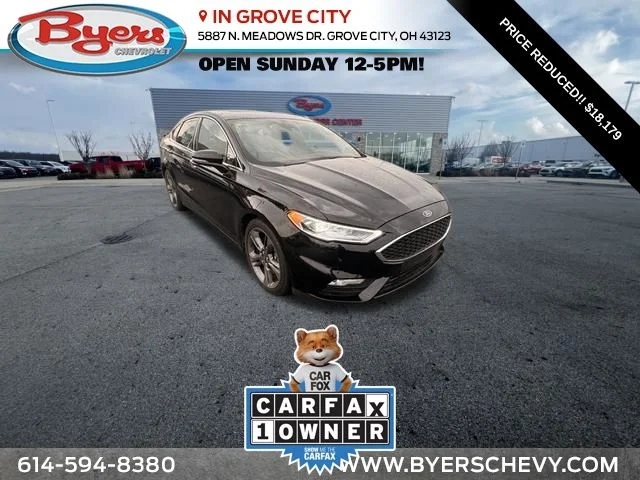 Used 2017 Black Ford Sport image 1