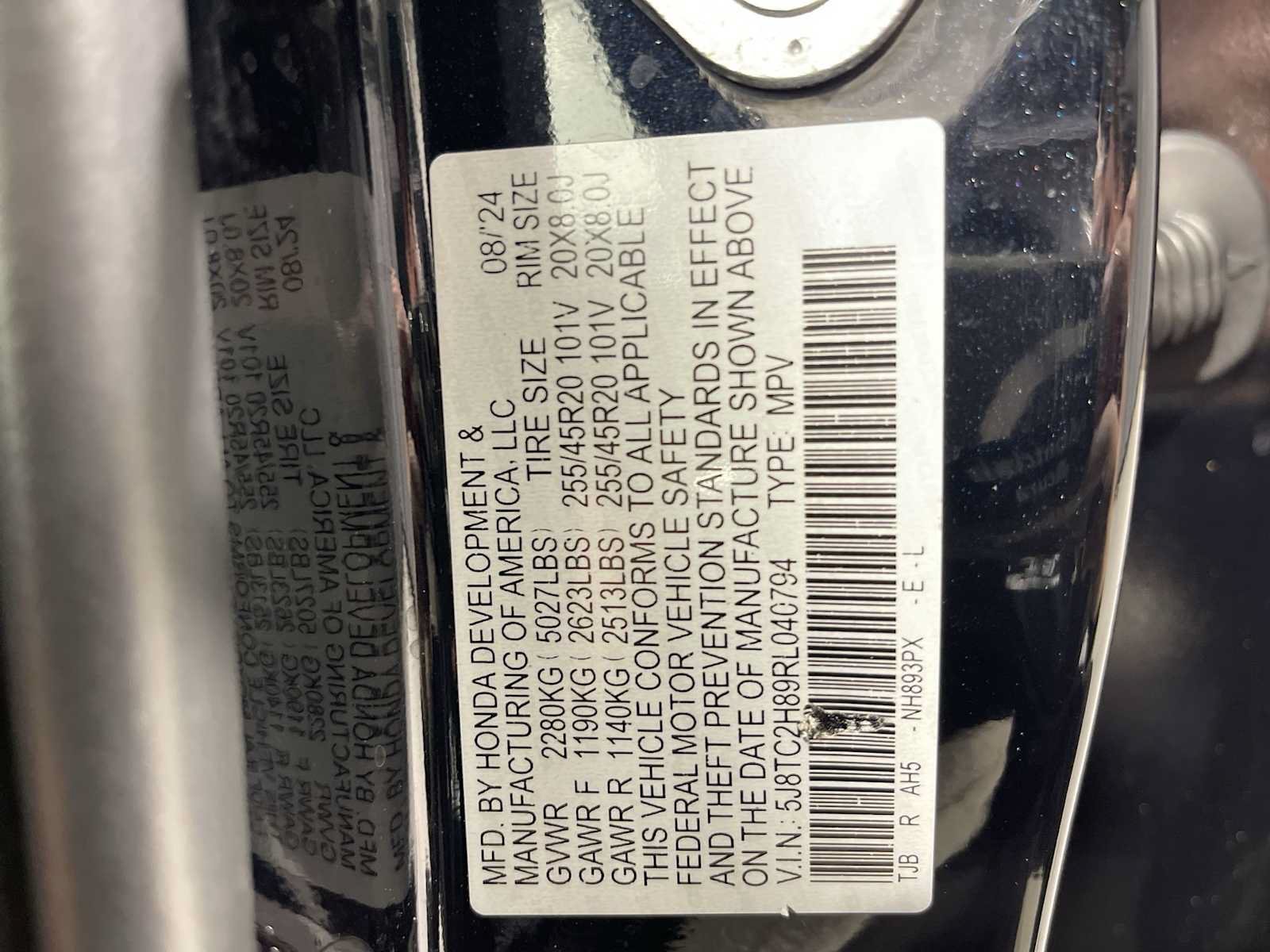 Certified Used 2024 Majestic Black Pearl Acura w/A-Spec Advance Package image 48