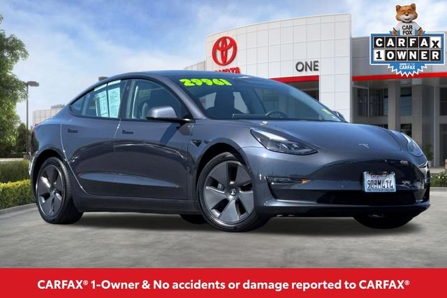 Used 2022 Tesla Model 3 Long Range with VIN 5YJ3E1EB8NF365985 for sale in Oakland, CA