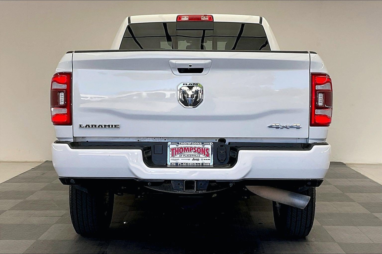 Used 2023 Bright White Clearcoat Ram Laramie image 3