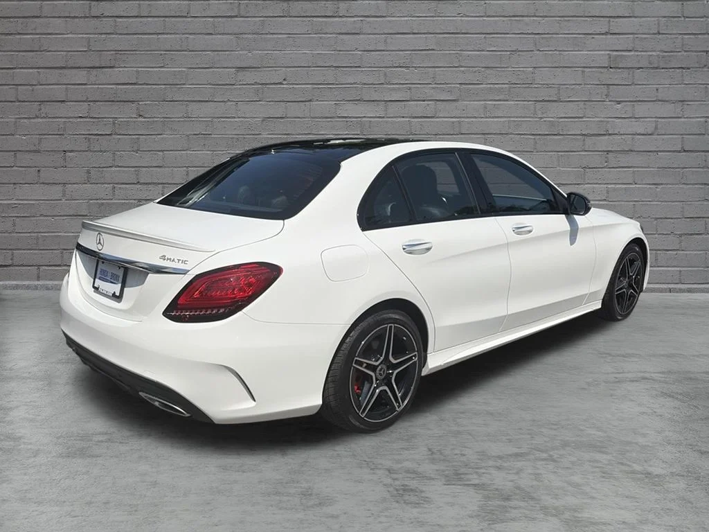 Used 2021 Polar White Mercedes-Benz C 300 image 4