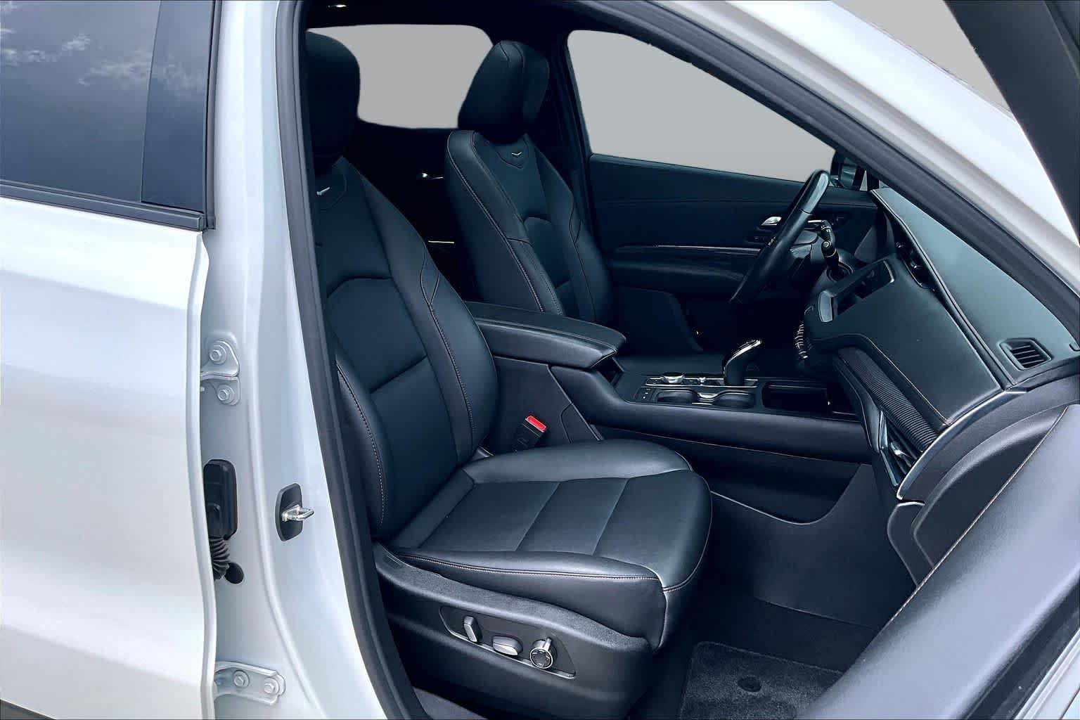 Used 2023 Crystal White Tricoat Cadillac FWD Sport image 9