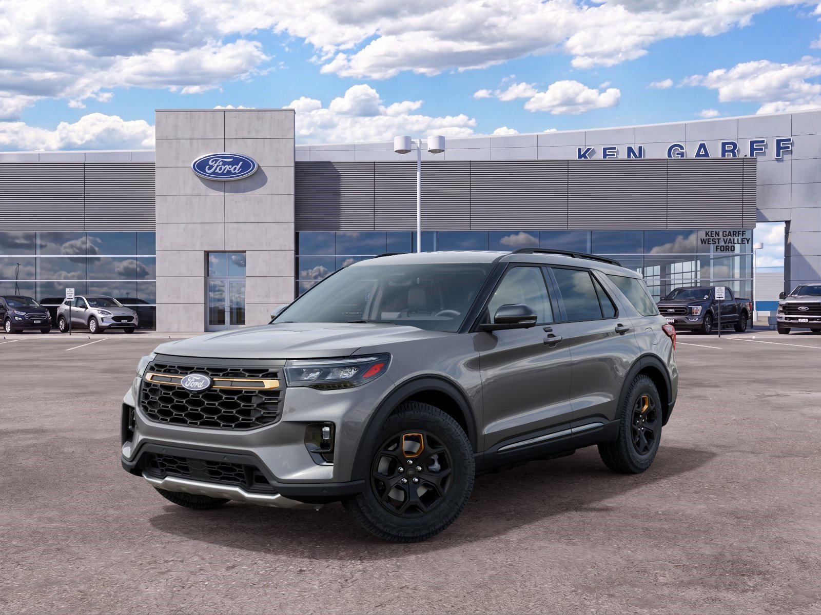 New 2027 Carbonized Gray Metallic Ford Tremor image 2