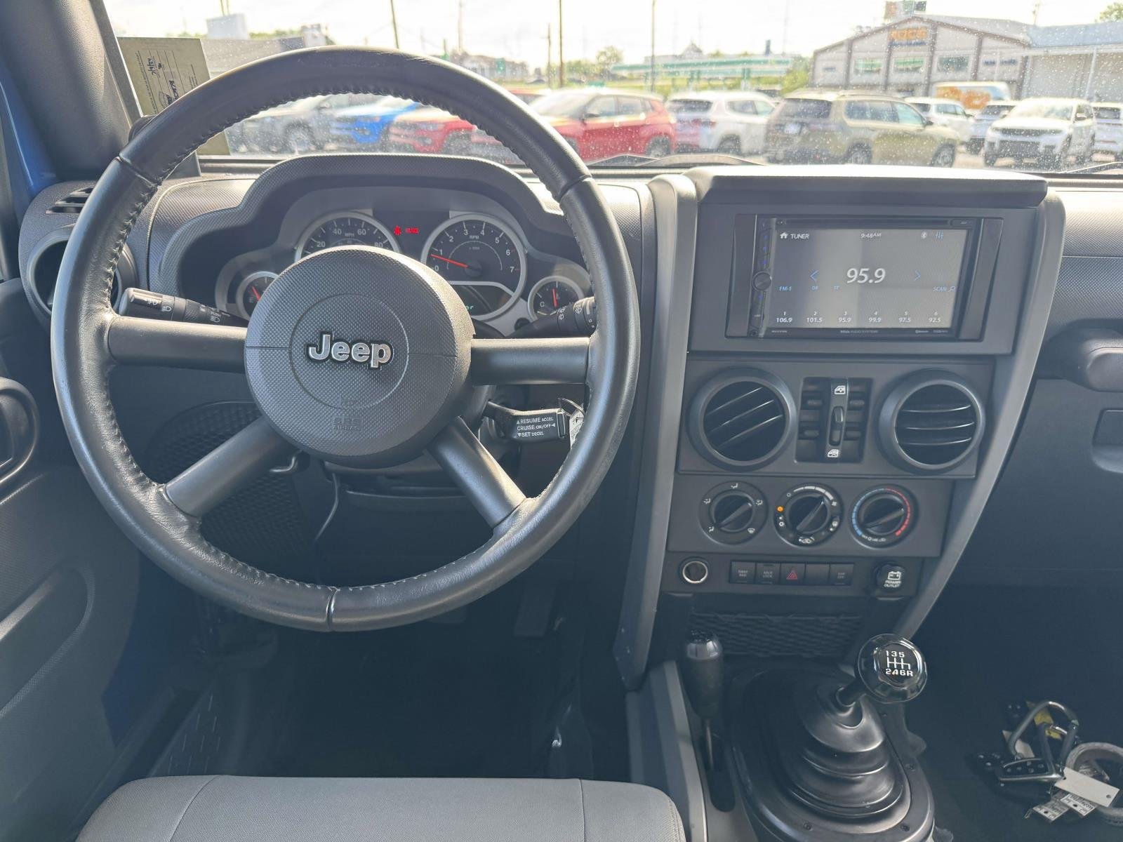 Used 2009 BLUE Jeep Rubicon image 2