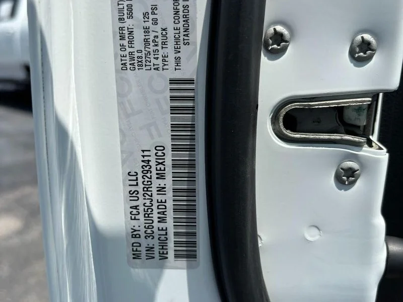 Used 2024 Bright White Clearcoat Ram Tradesman image 17