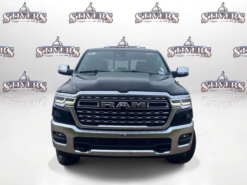 New 2026 Diamond Black Crystal Pearlcoat RAM Limited image 2