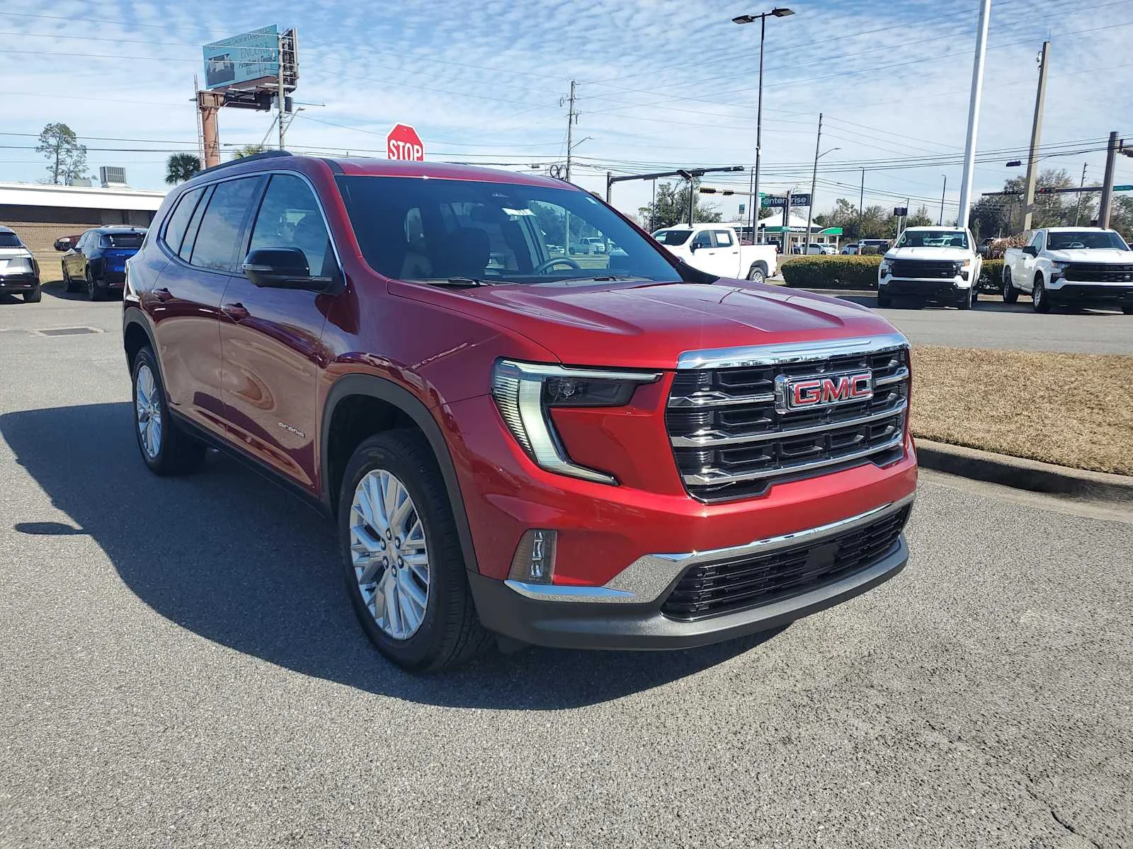 New 2025 Volcanic Red Tintcoat GMC Elevation image 8