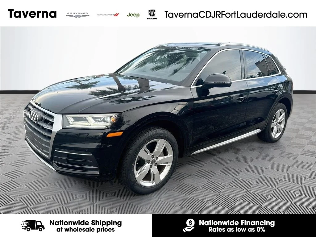 Used 2018 Black Audi 2.0T image 1