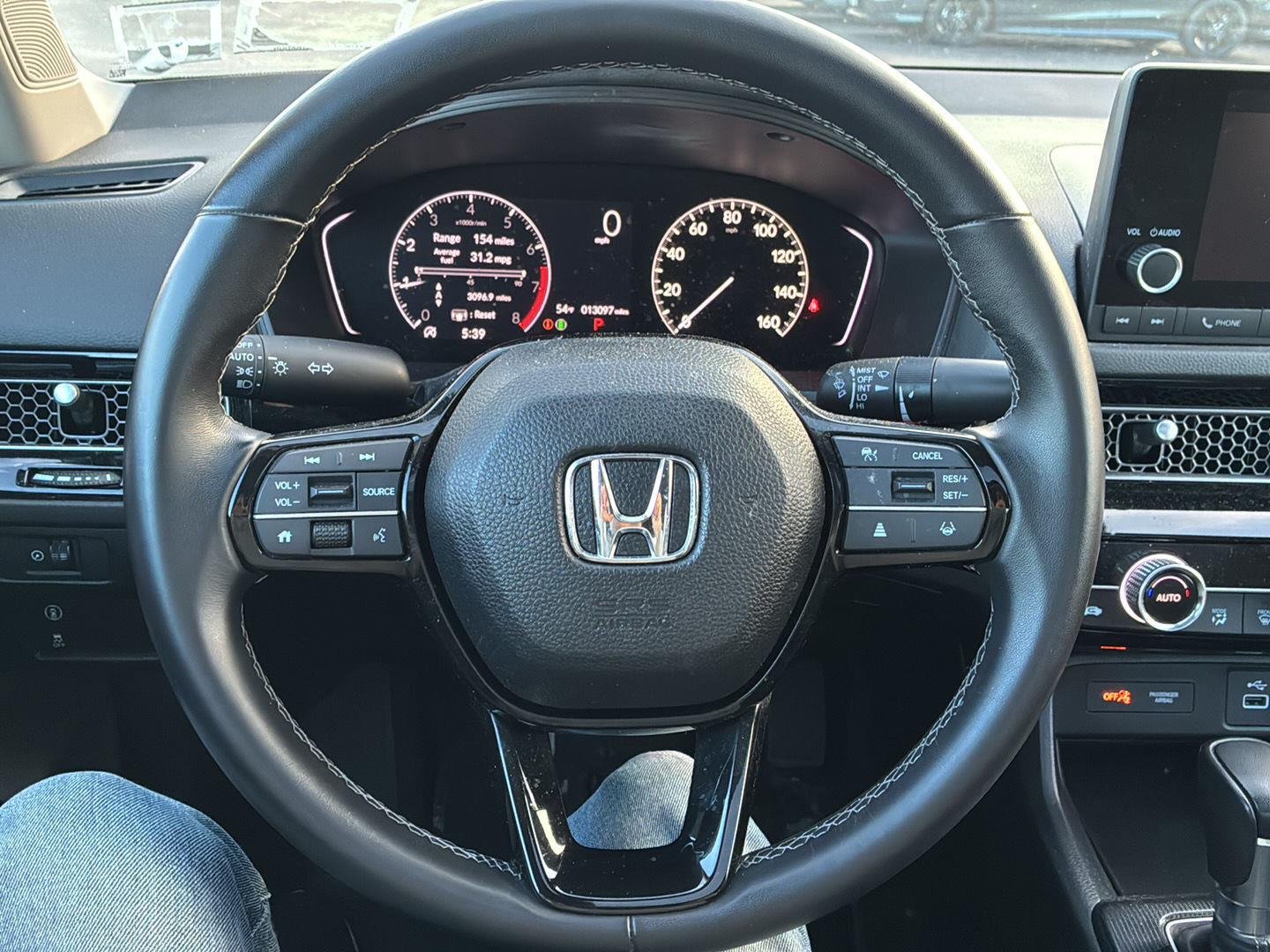 Used 2024 Meteorite Gray Metallic Honda EX image 13