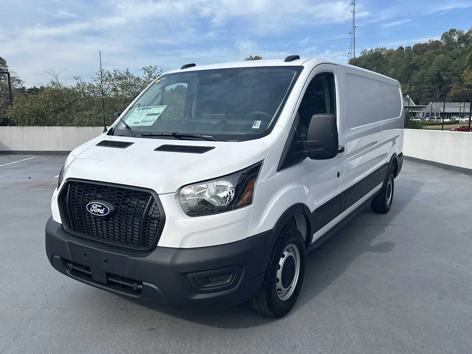 New 2026 Oxford White Ford Cargo Van image 3