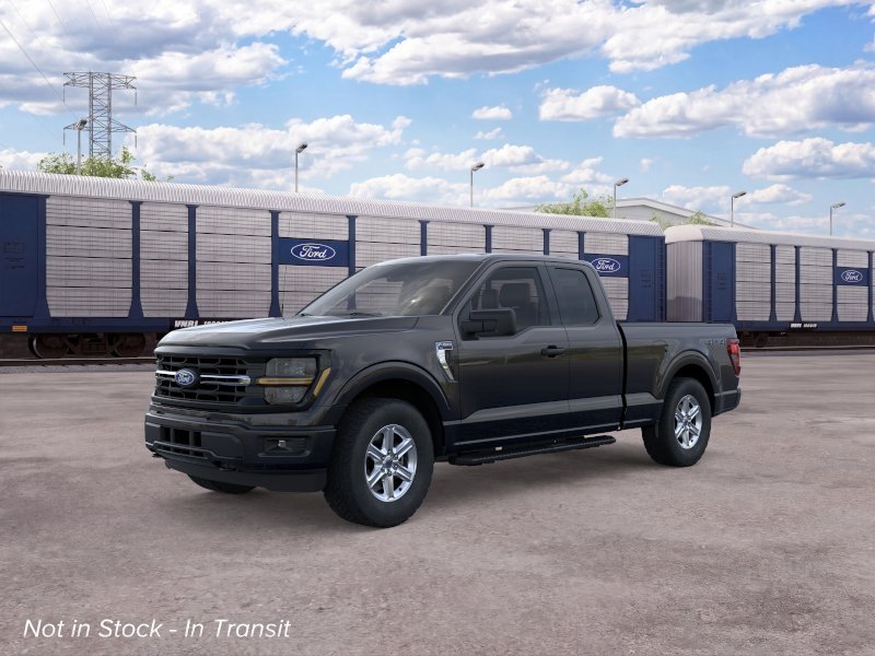 New 2026 Agate Black Metallic Ford XLT image 1