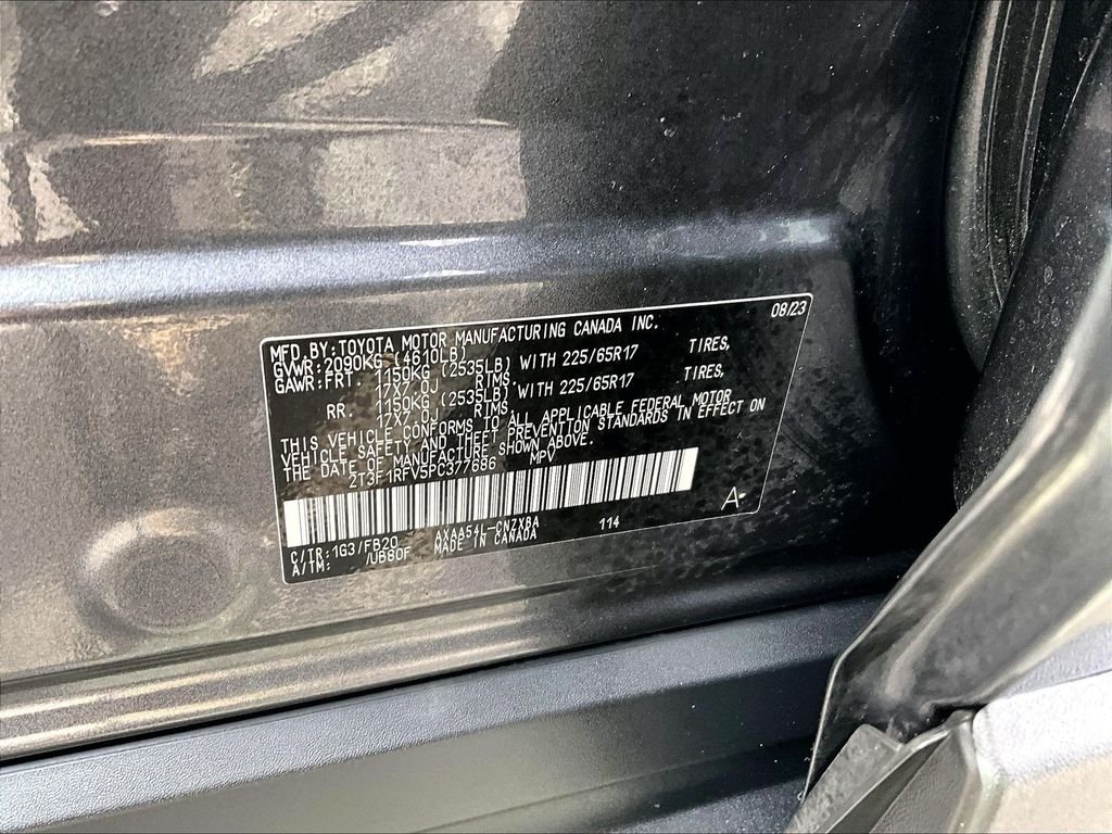 Used 2023 Gray Toyota LE image 36