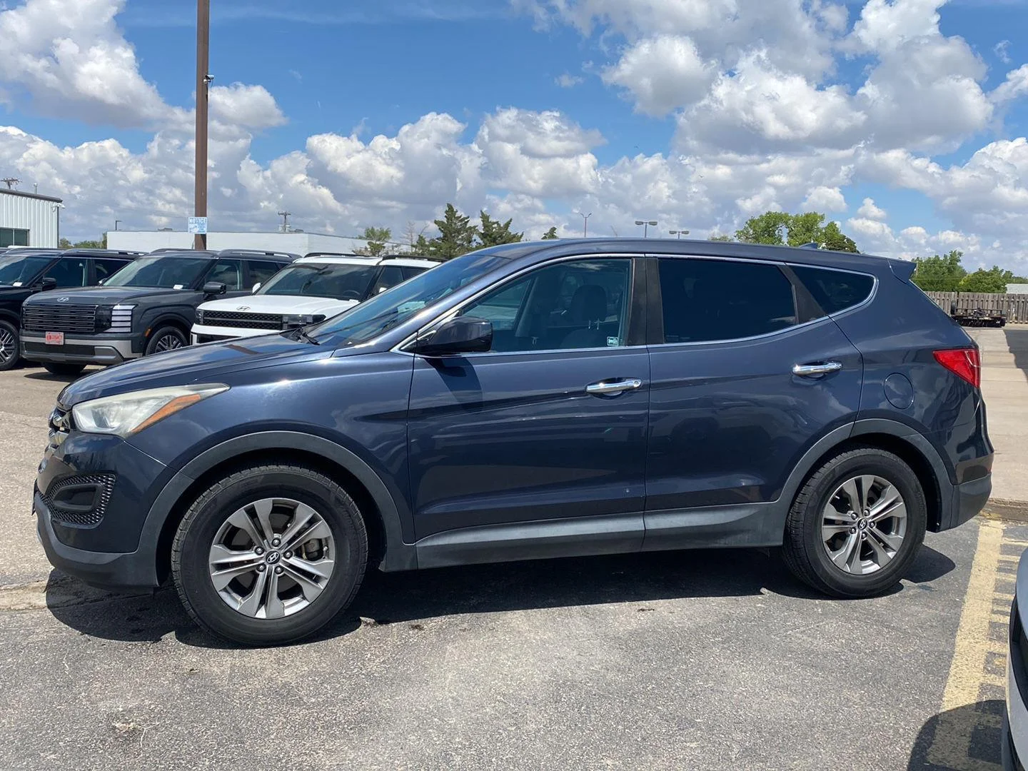 Used 2014 Hyundai Santa Fe Sport with VIN 5XYZT3LB8EG203040 for sale in Garden City, KS