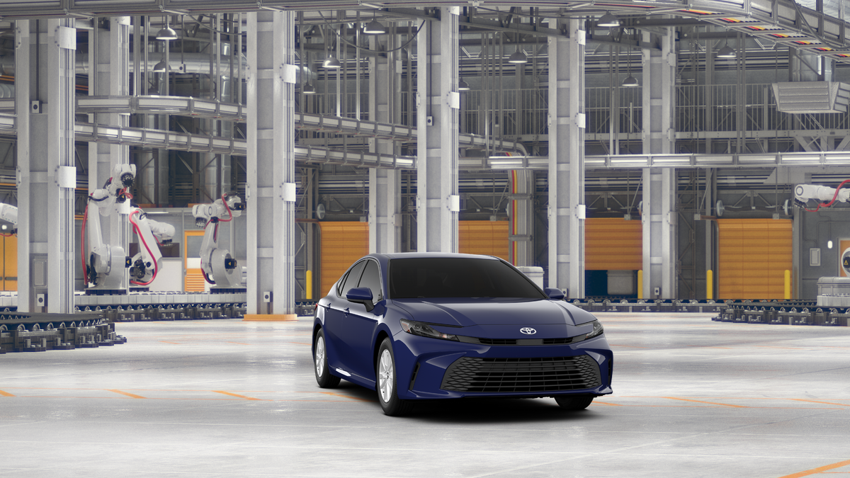 New 2027 Reservoir Blue Toyota LE image 16