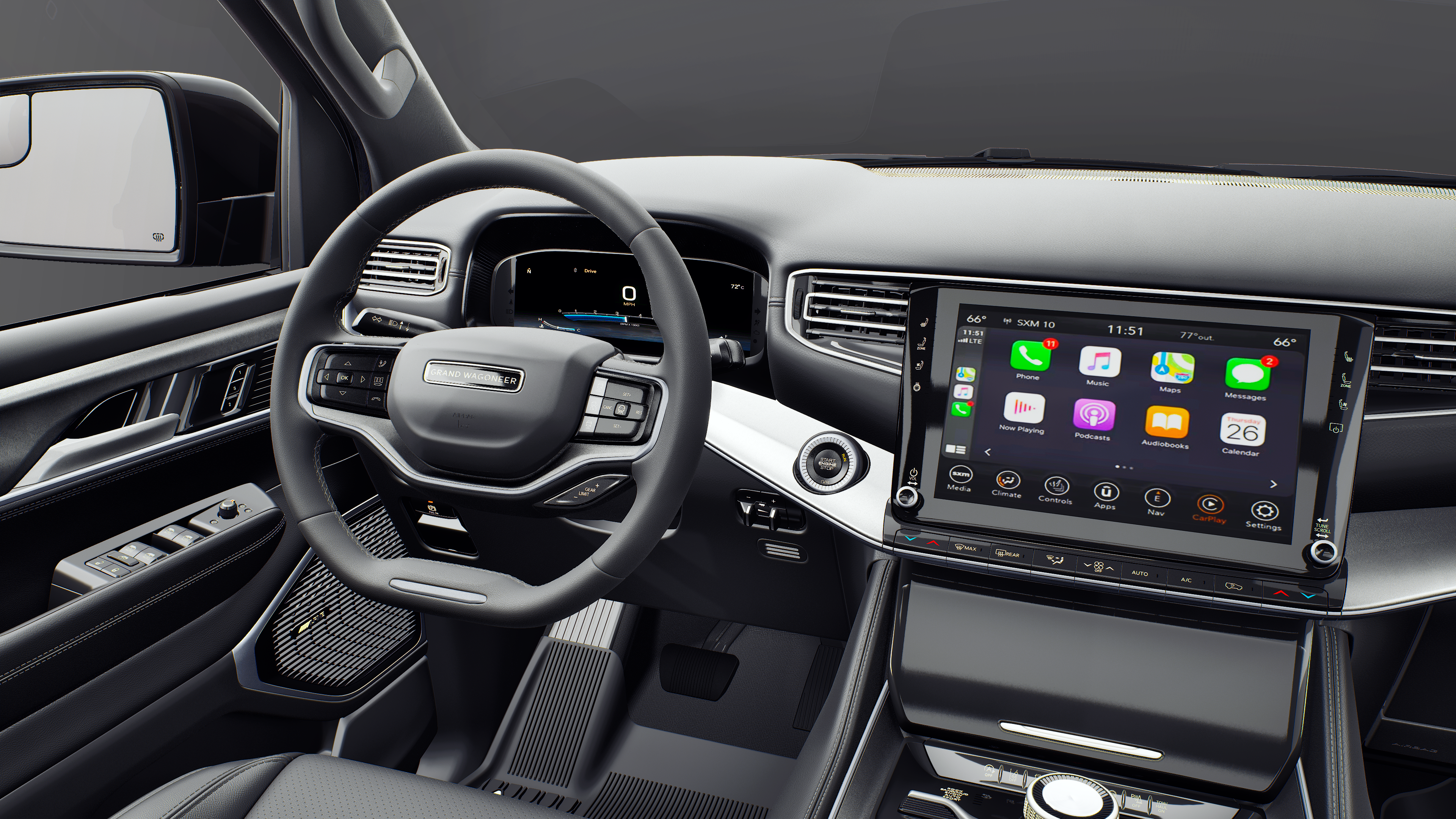 New 2027 Ember Pearl-Coat Paint Jeep Grand Wagoneer image 9