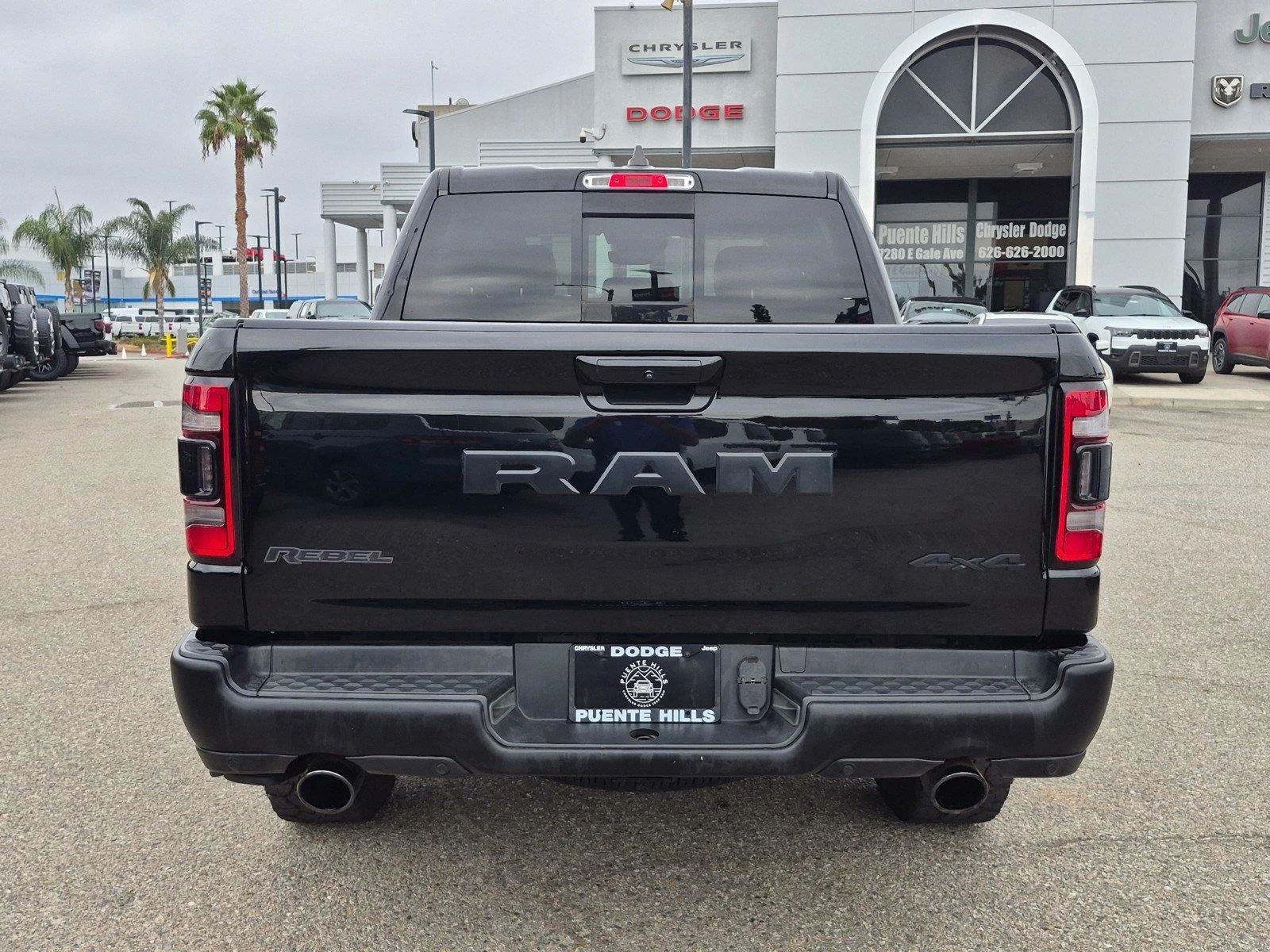 Certified Used 2023 Diamond Black Crystal Pearlcoat Ram Rebel image 5