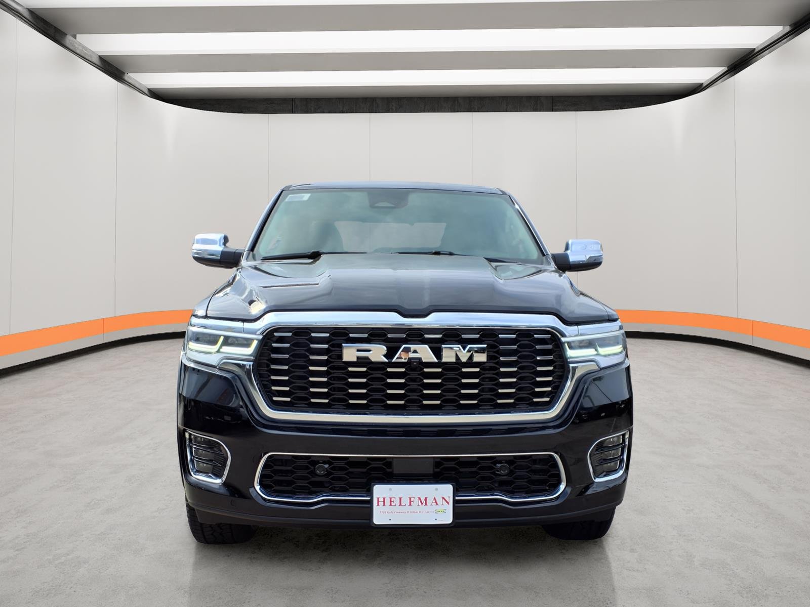 New 2026 Diamond Black Crystal Pearl-Coat Exterior Paint RAM Tungsten image 2