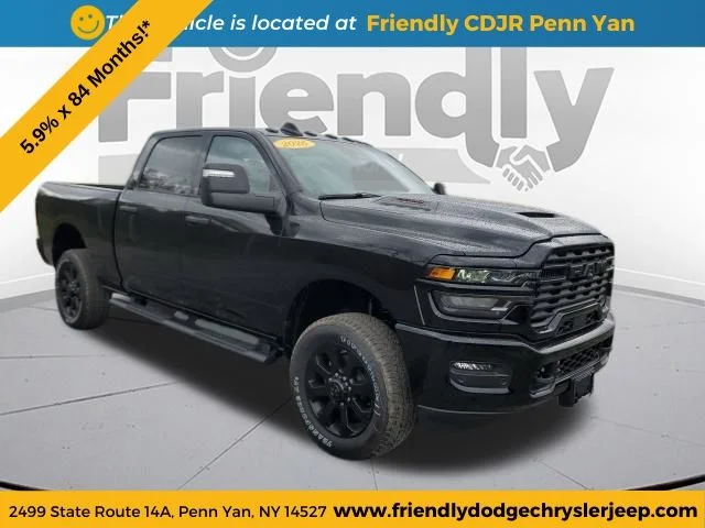 New 2026 Diamond Black Crystal Pearl-Coat Exterior Paint RAM  image 7