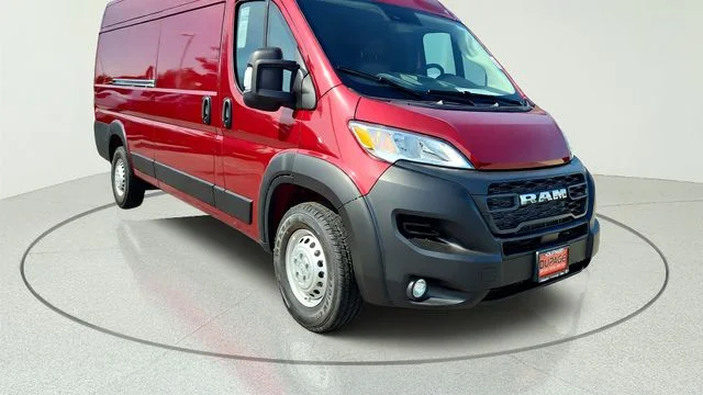 New 2026 Deep Cherry Red Crystal Pearlcoat RAM High Roof image 2