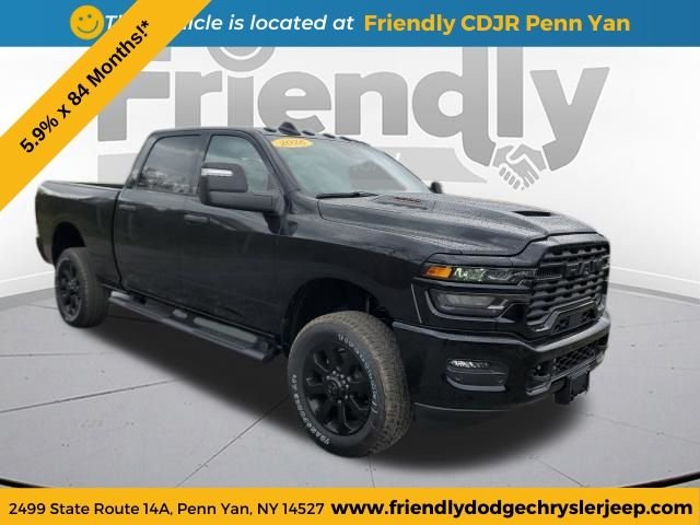 New 2026 Diamond Black Crystal Pearl-Coat Exterior Paint RAM Tradesman image 7