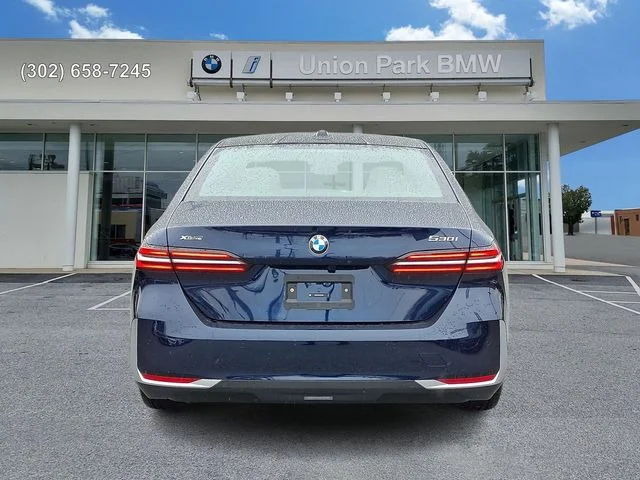 Used 2026 Tanzanite Blue II Metallic BMW 530i xDrive image 5